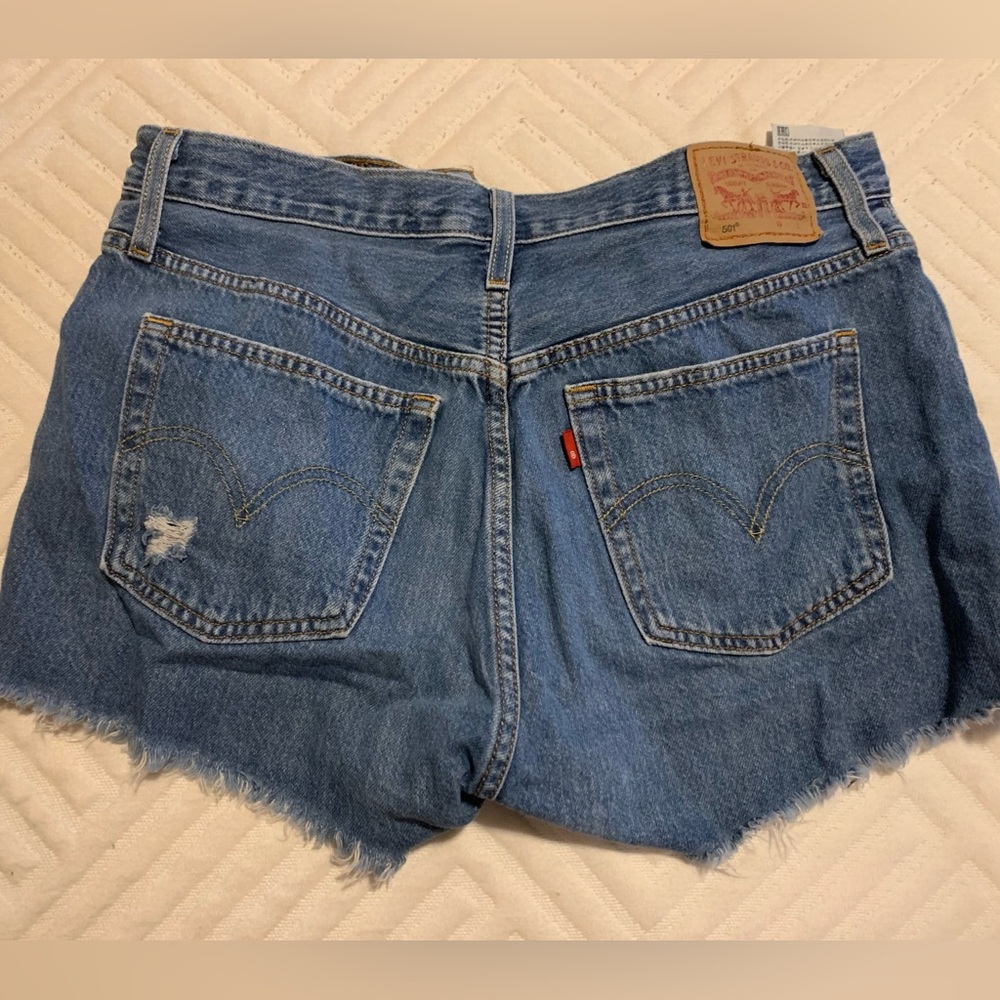 Levi's Blue Denim Women's Shorts